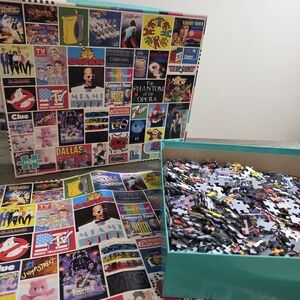 Retro 1980s - 1500 Piece Jigsaw Puzzle